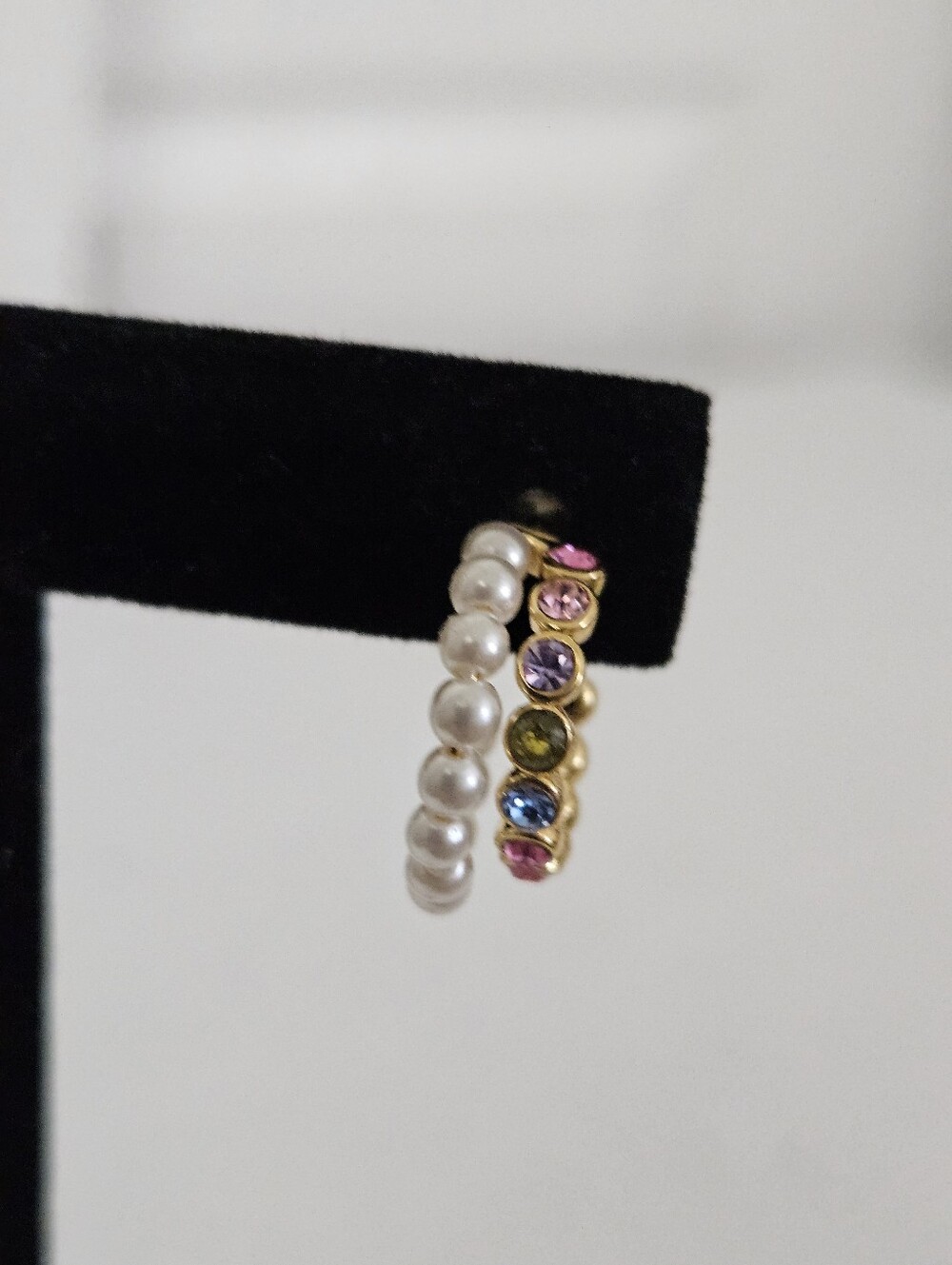 Kate Spade NY NWT Double Huggie Earrings - Picture 3 of 6